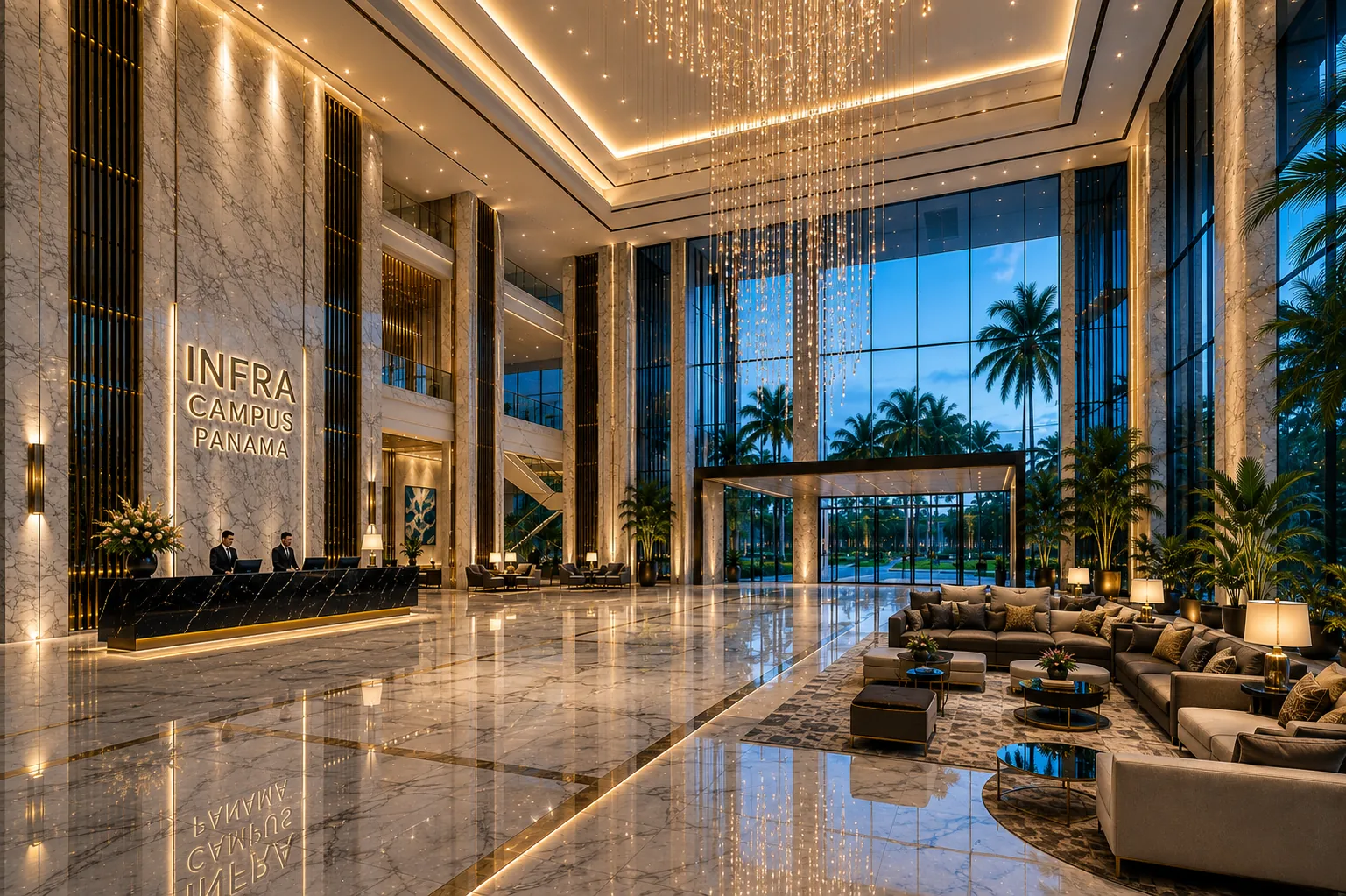 Arrival lobby